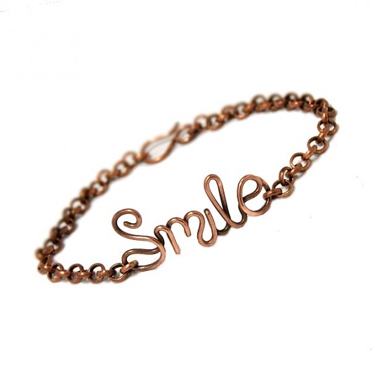 My name copper chain SHEandHE
