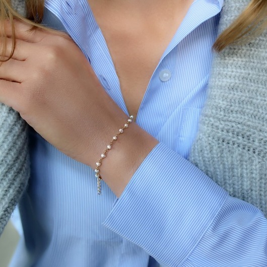 Bransoletka różaniec z pereł naturalnych Coccola JEWELLERY