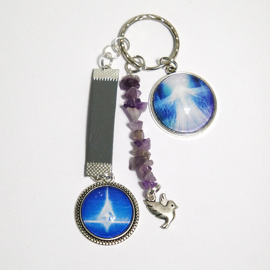 breloki Breloczek, talizman - Uwolnienie, medytacja, ametyst