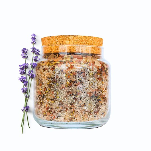 produkty do kąpieli Sól kąpielowa Lawenda