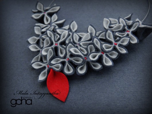Mała Intrygantka - Biżuteria Autorska FlowerFelt Design
