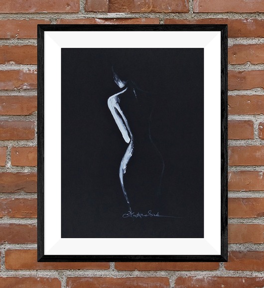 akt do sypialni 30 x 40 cm Krystyna Siwek Art