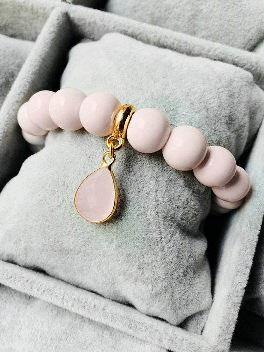 Bransoletka PINK CRYSTAL labonita