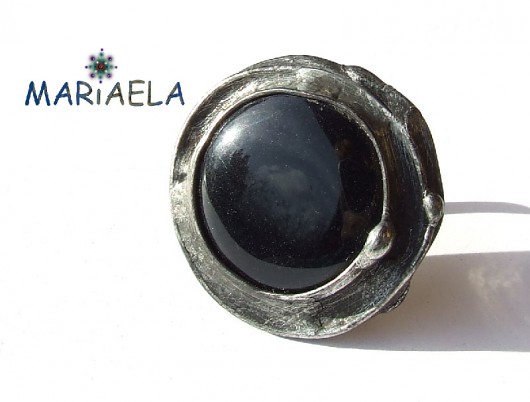 CZARNY ONYKS PROSTY MARIAELA