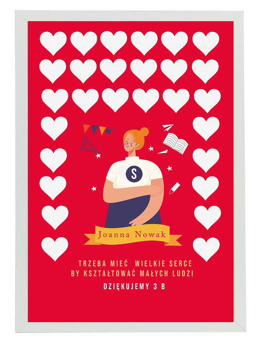 plakaty Plakat prezent dla nauczyciela