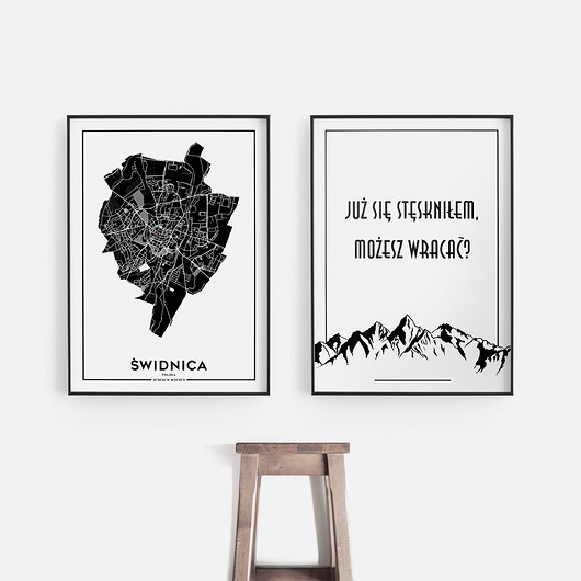 Zamówienie specjalne - zestaw 2 plakatów Peszkowski Graphic