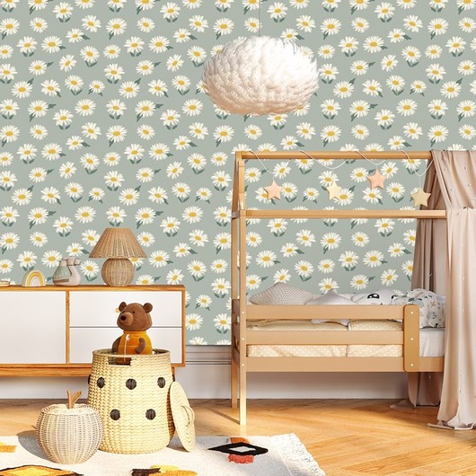 naklejki ścienne do pokoju dziecka Tapeta faded summer patterns-30 53cmx10m PZ
