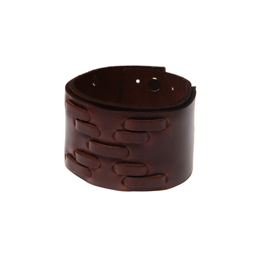 Bransoletka skórzana Cross Brown LILITH STORE