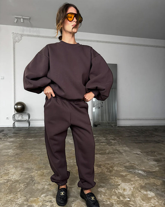spodnie dresowe damskie Spodnie Vintage ganache