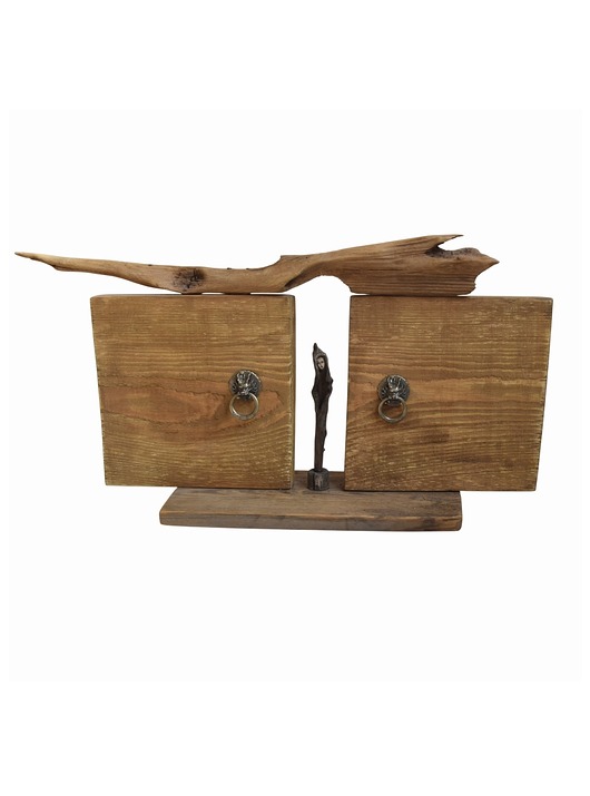 figurki i rzeźby Wrota /1/ dekoracja z drewna