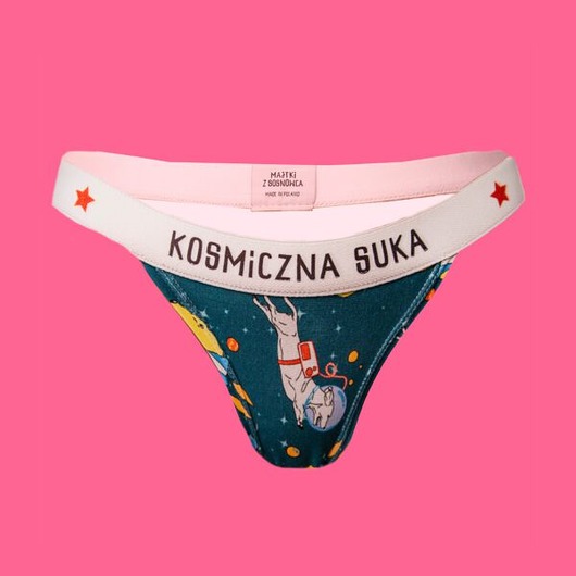 majtki damskie Kosmiczna suczka - Majtki z Sosnowca - Figi