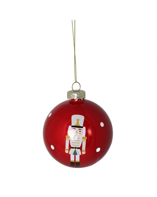 bombki Bombka Szklana 12 szt. Dziadek do Orzechów