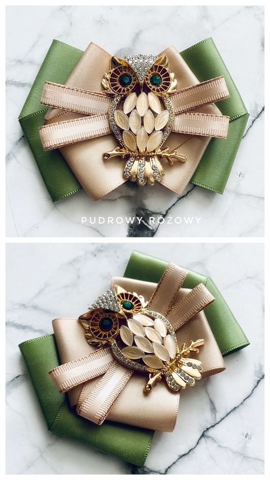 broszki Brosza z Sową Nowość Symbol mądrości