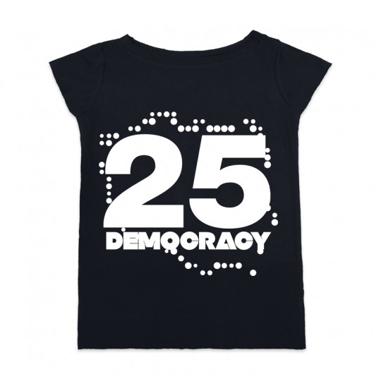 Democracy 25 Black odCZAPY odCZAPY