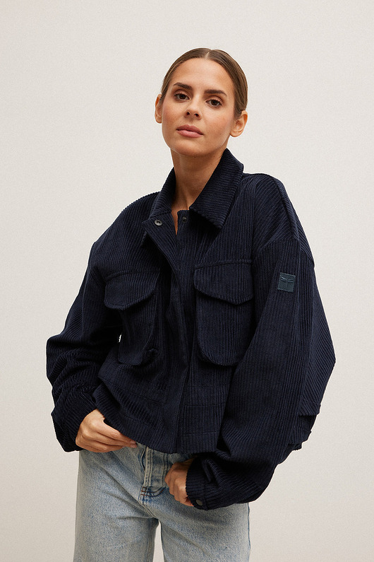 kurtki damskie Kurtka LEO navy