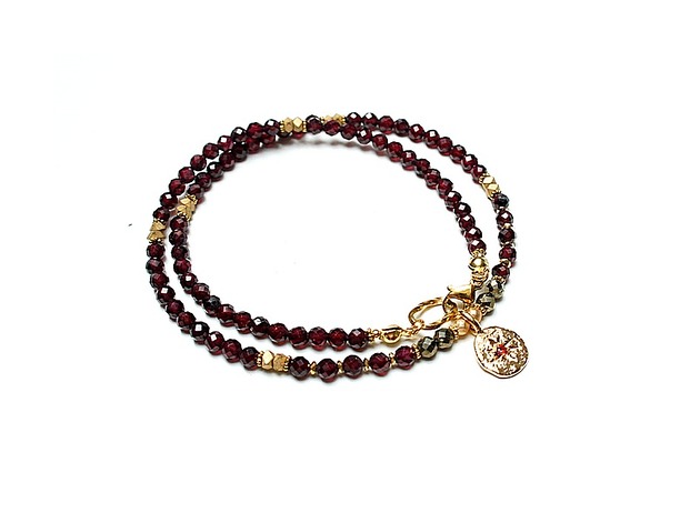 chokery Granaty choker vol. 13 - Szlachetna kolekcja