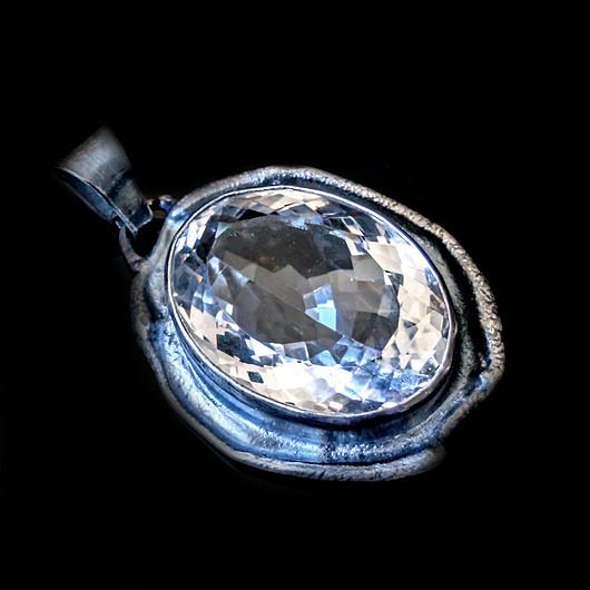 wisiory Lustro kryształu górskiego