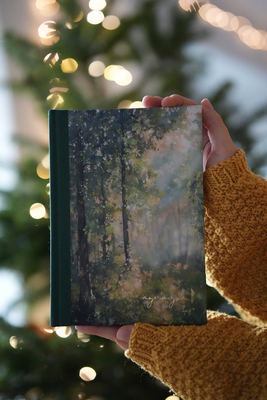 notatniki i albumy Notes w kropki A5 Leśne promienie