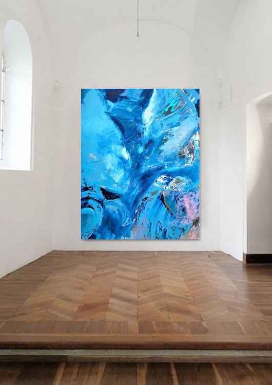 obrazy Obraz Holograficzny Wszechświat 70x100 cm