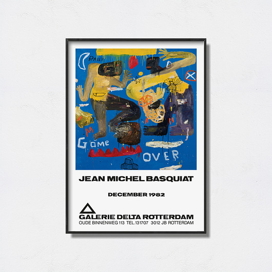 Jean-Michel Basquiat  plakat Pas De LArt