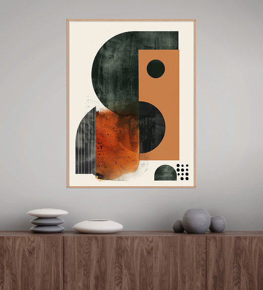 plakaty Geometria natury - Plakat, druk - Minimalizm, Boho, Loft #56