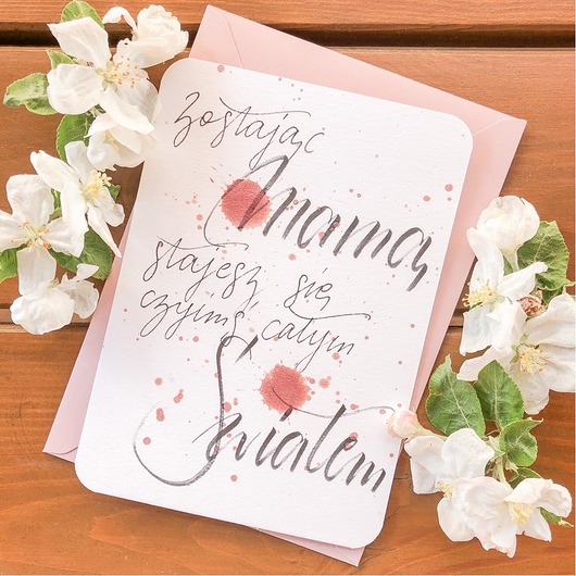 kartki scrapbooking Kartka dla mamy Dzień Matki ŚWIAT