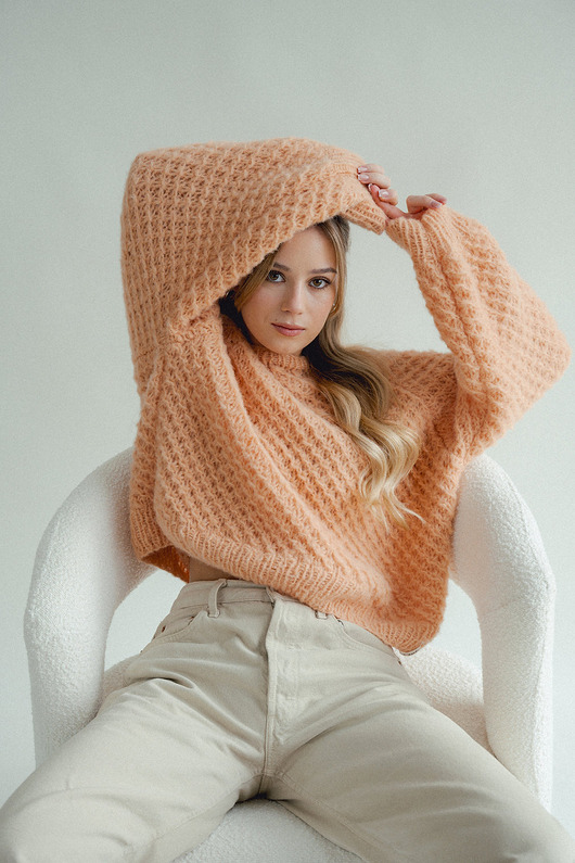 swetry damskie  Sweter Apricot Pie