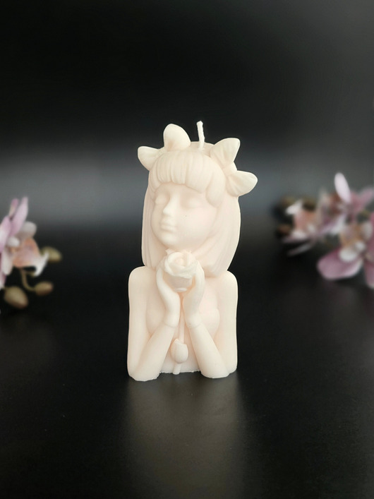 świeczniki i świece Świeca sojowa kobieta - Agape