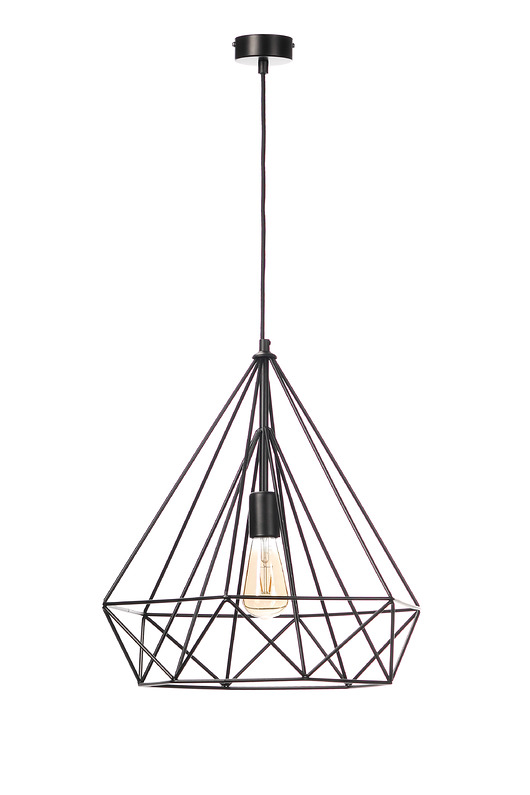 LAMPA WISZĄCA DIAMENT XXL nowość  czarny SkyLighting