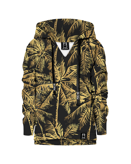 bluzy dla chłopców Bluza Chłopiec DR.CROW Gold Palms