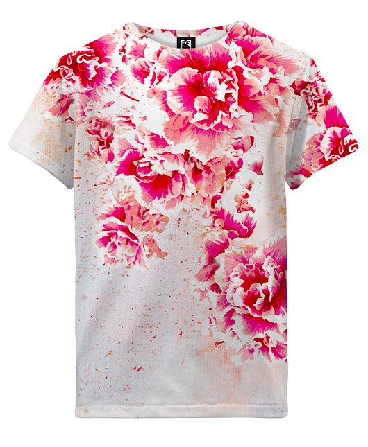 t-shirty dla chłopców T-shirt Boy DR.CROW Beautiful Flowers