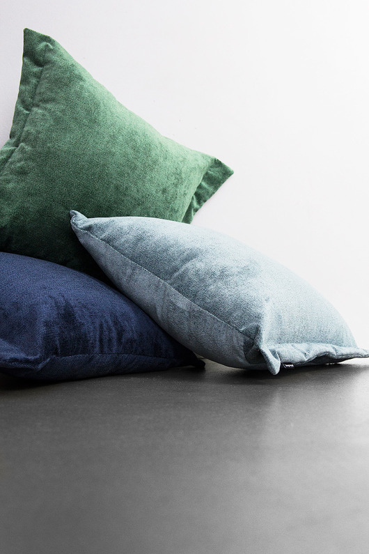 poduszki gładkie Pepper zielona poduszka dekoracyjna 40x50