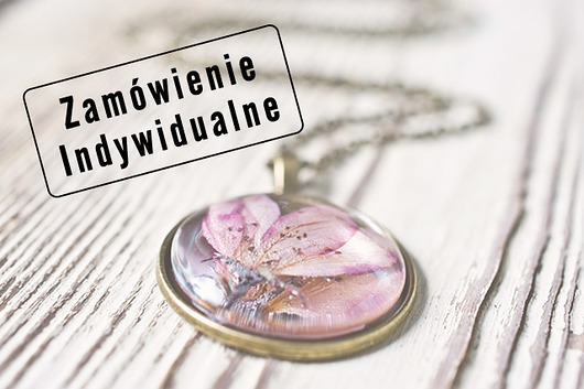 Kolczyki z niezapominajkami - żywica, srebro So Jewelry