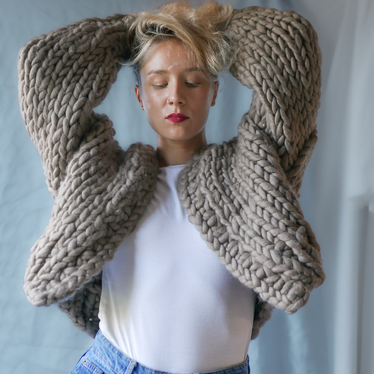 kardigany damskie 100% MERINO Kolorowy kardigan