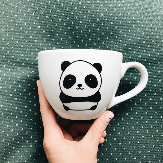 kubki PANDA kubek 500 ml