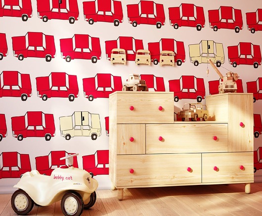 Tapeta dziecięca  Fiat 125p Humpty Dumpty Room Decoration
