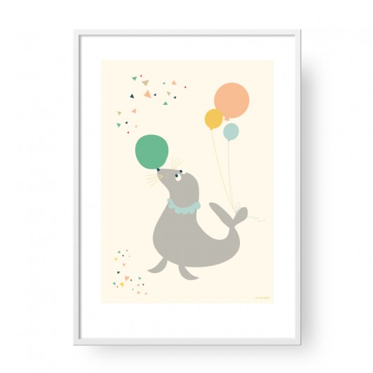 Plakat Animals Foka Wiewiórka i Spółka