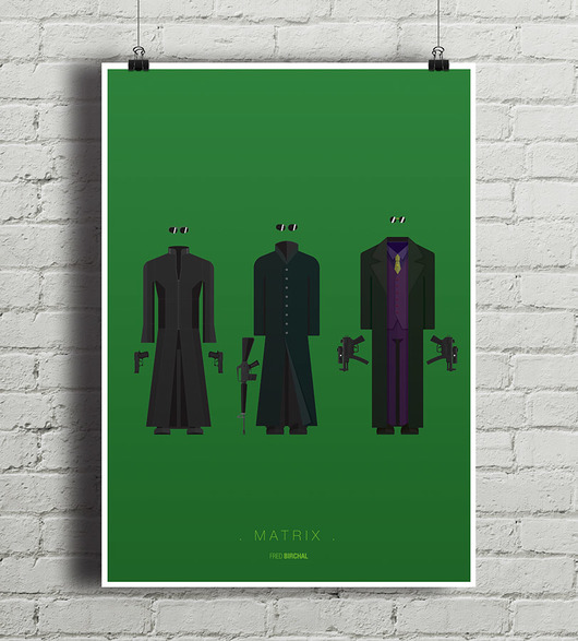 Matrix - plakat A4 minimalmill