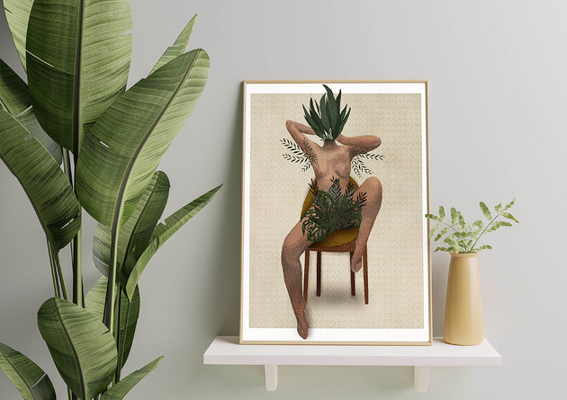 Plakat Damska Dżungla Nela Janowska