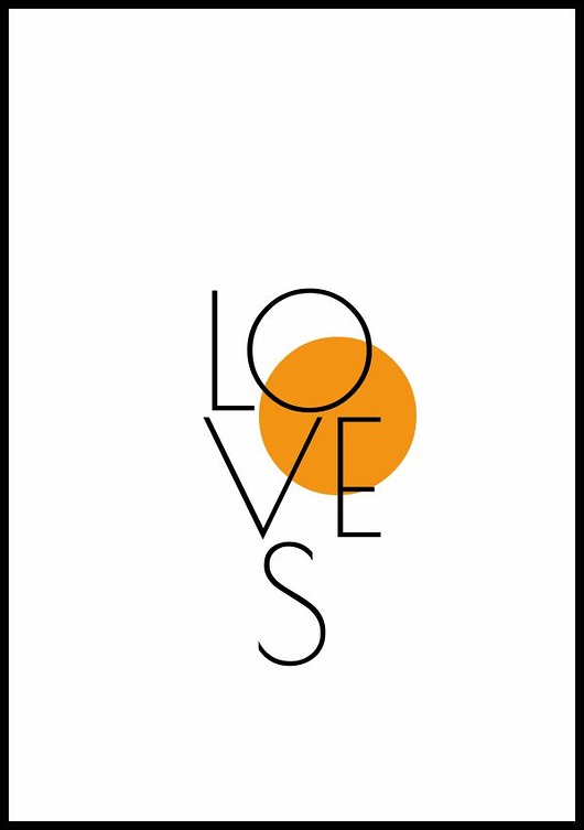 plakaty Plakat "Loves"
