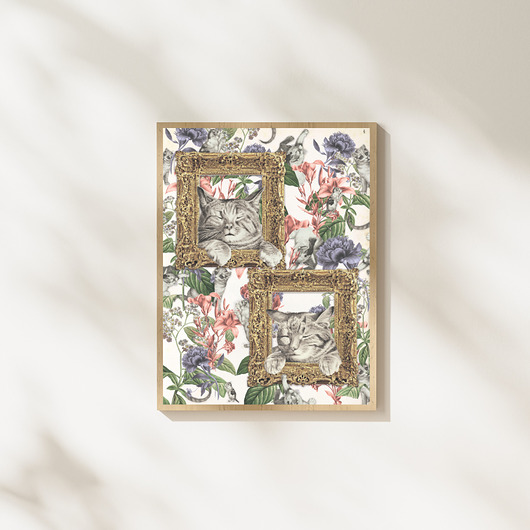 plakaty Plakat Kotki dwa