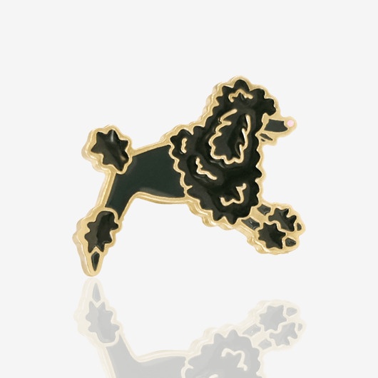 przypinki Pins "Pudel"