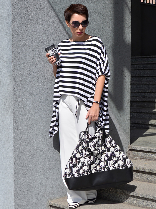 TUNIKA GEOMETRYCZNA by momo momo fashion