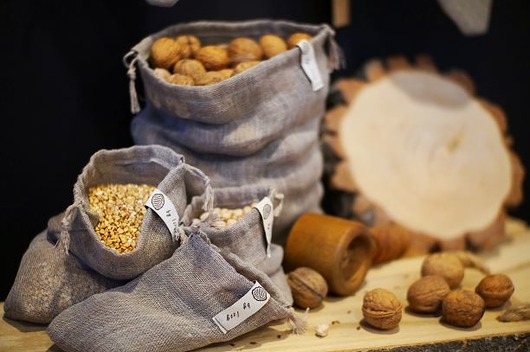 Woreczki ZERO WASTE komplet(5 szt.) Naturalnie by Izzy