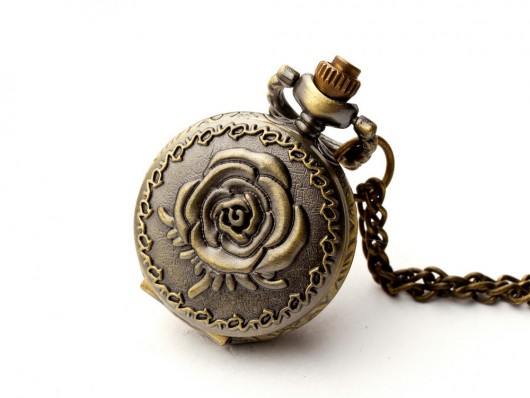 zegarki na łańcuszku Zegarek - RÓŻYCZKA (Golden)