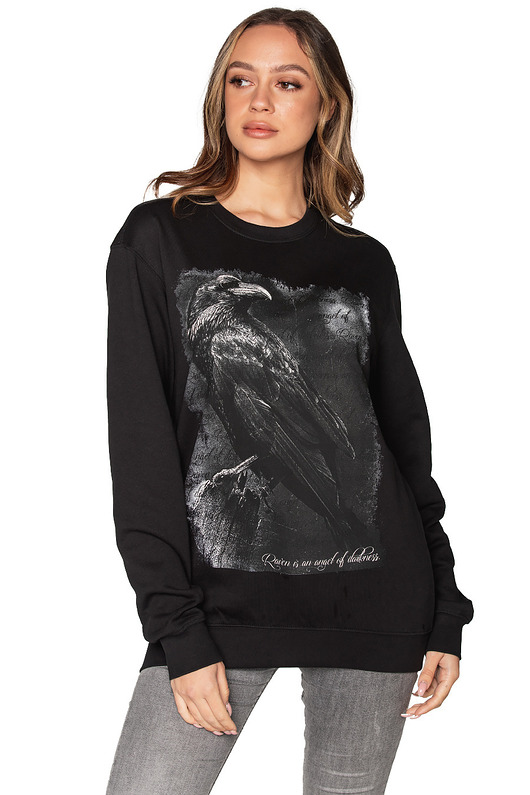 bluza z kapturem damska Bluza marki UNDERWORLD unisex Raven