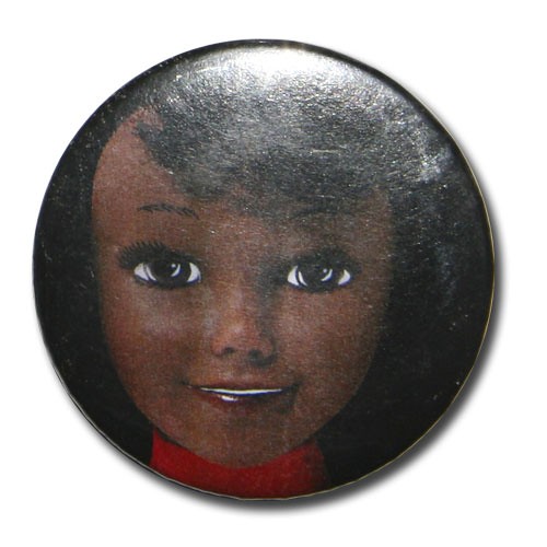 BROSZKA PRZYPINKA czarna barbie broszki ponczoszki
