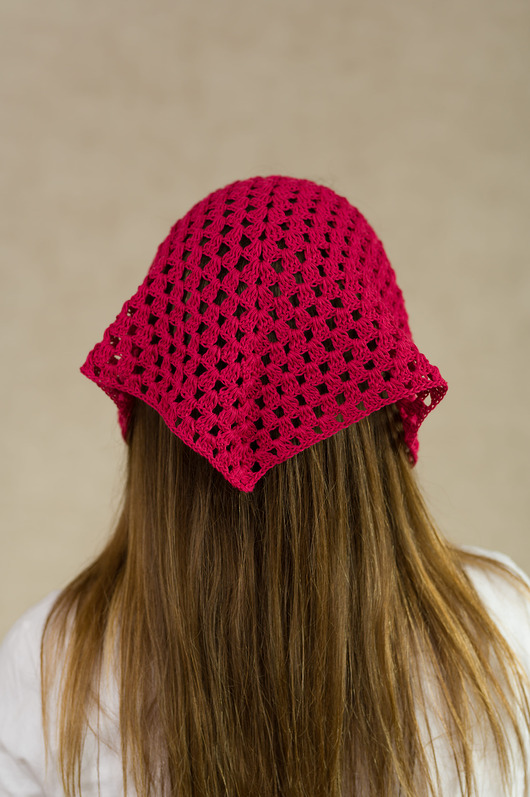 do włosów różne Chustka na głowę fuksja