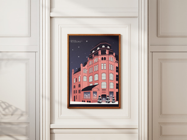 grafiki i ilustracje Zimowy Feniks - plakat