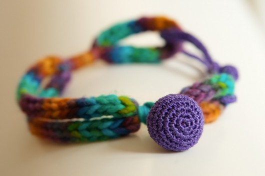 Naszyjnik Knit Violet HERBE DESIGN